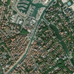 Cesenatico map(satellite map)