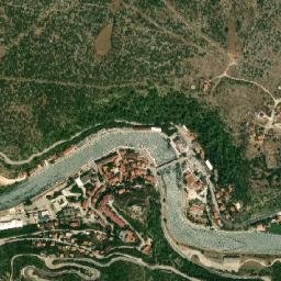 Obrovac map(satellite map)