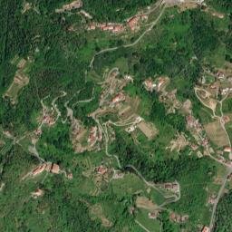 Beverino map(satellite map)