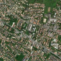 Bon-Encontre map(satellite map)