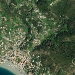 Bonassola map(satellite map)