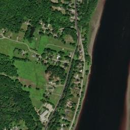 107-109 Riverview Dr, South Gardiner, ME High Resolution Satellite Map