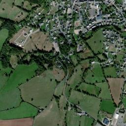 Salles-Curan map(satellite map)