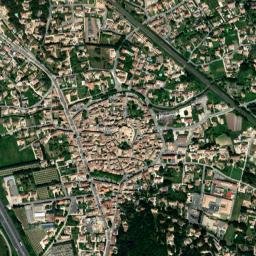 Piolenc map(satellite map)