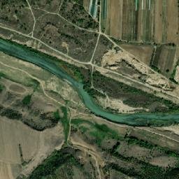 Comuna Goştinari map(satellite map)