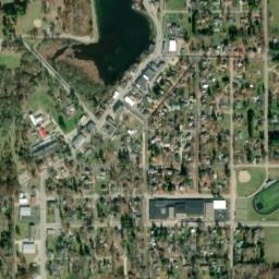 545 Main Street, Wild Rose, WI 54984 High Resolution Satellite Map