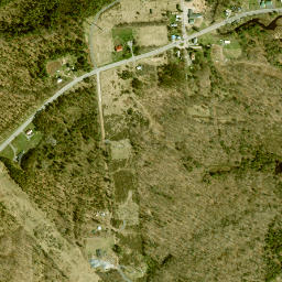 Pitcairn New York High Resolution Satellite Map