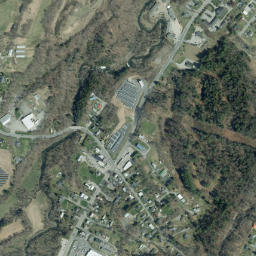 South Barre map(satellite map)