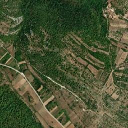 Pridraga map(satellite map)