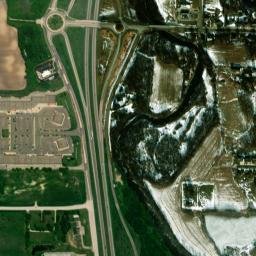 Interstate 35 Medford MN 55049 America High Resolution Satellite Map