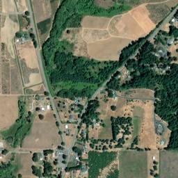 92181 Territorial Highway, Junction City, OR High Resolution Satellite Map