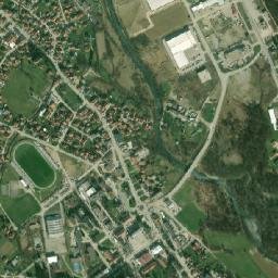 Vitez map(satellite map)