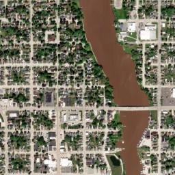 Two Rivers map(satellite map)