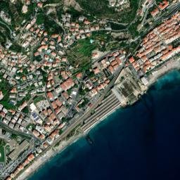 Pietra Ligure map(satellite map)