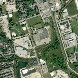 Alliston map(satellite map)