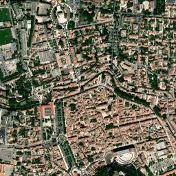 Orange map(satellite map)