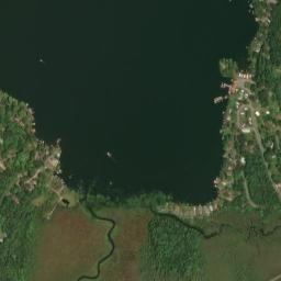 Lake Bonaparte New York High Resolution Satellite Map