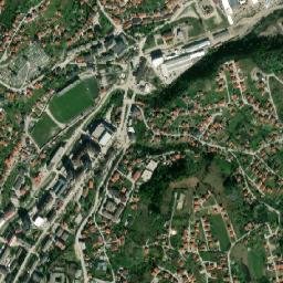 Kakanj map(satellite map)