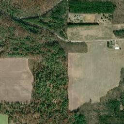 Waushara County map(satellite map)