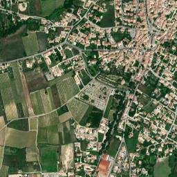 Caromb map(satellite map)