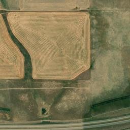 Interstate 90 Owanka SD 57767 High Resolution Satellite Map