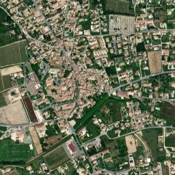 Aubignan map(satellite map)