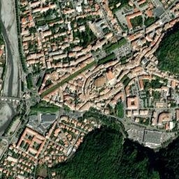 Digne-les-Bains High Resolution Satellite Map