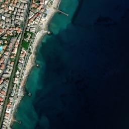 Ceriale map(satellite map)