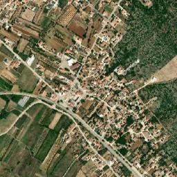 Škabrnja map(satellite map)