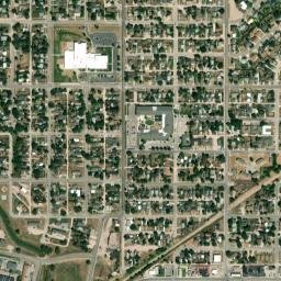 821-825 Halley Ave Rapid City SD High Resolution Satellite Map