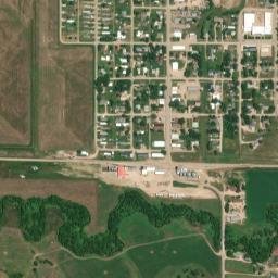 402 S C Ave New Underwood SD High Resolution Satellite Map