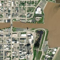 Manitowoc map(satellite map)