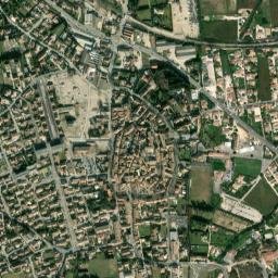 Sarrians map(satellite map)