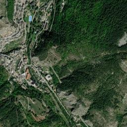 Tende map(satellite map)