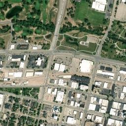 Rapid City map(satellite map)