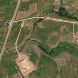 U.S. 85 Newcastle WY 82701 America High Resolution Satellite Map