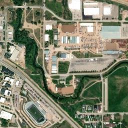 E St Joseph St Rapid City SD 57701 High Resolution Satellite Map