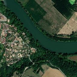 Auvillar map(satellite map)