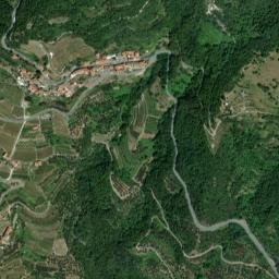 Pornassio map(satellite map)