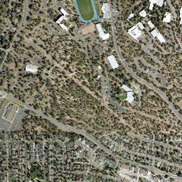Northwest Shevlin Park Road, Bend, OR  High Resolution Satellite Map