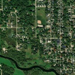 Satellite view of Zumbro Valley Golf Course