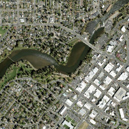 Bend map(satellite map)