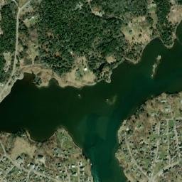 Vinalhaven map(satellite map)