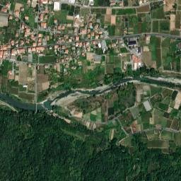 Ortovero map(satellite map)