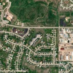 826 Sycamore Street Rapid City SD 57701 High Resolution Satellite Map