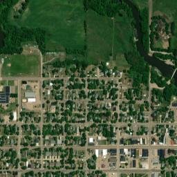 Flandreau map(satellite map)