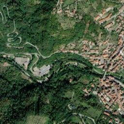 Vernio map(satellite map)