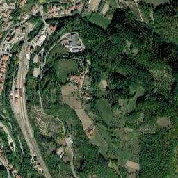 Mercatale-San Quirico map(satellite map)