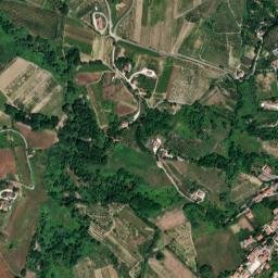 Roncofreddo-Santa Paola map(satellite map)