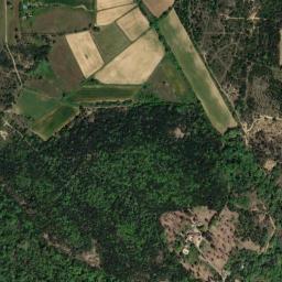 Satellite view of Golf Alès-Ribaute